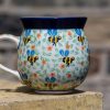 Bee Pattern Mug 300ml by Ceramika Artystyczna